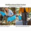 Outdoor Camping Hammock for 1-2 Person, Nylon Fabric