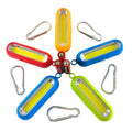 Portable COB Mini Lights Flashlight W/ Carabiner For Hiking