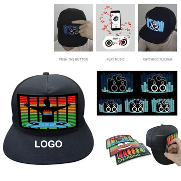 LED Sound Activated Baseball Cap