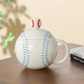 Baseball-Shaped Ceramic Mug