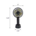 Usb Rechargeable Handheld Fan With Base