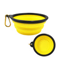 12 oz Collapsible Silicone Pet Bowl with Carabiner