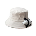 Panda Pendant Basin Cap Bucket Hat For Travel And Fishing