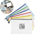 Plastic Mesh Zipper Pouch