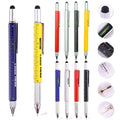 Multifunctional 6-in-1 Metal Ballpoint Pen