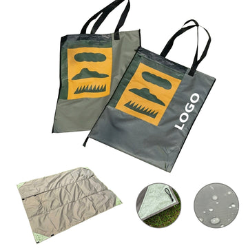 2-in-1 Waterproof Tote Bag & Picnic Mat