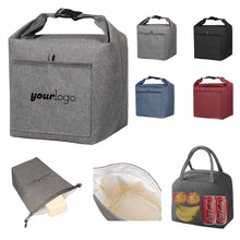 Portable Oxford Cloth Insulated Lunch Bag