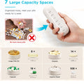 2 In 1 Weekly Pill Organizer With Cutter Moisture Proof