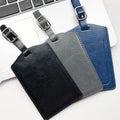 Artificial Leather Luggage Tag For Suitcase Travel Bag
