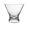 8 Oz Stemless Martini Glass Cocktail Glasses / Decal Firing