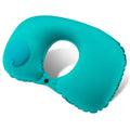 Portable U-Shaped Push Inflatable Neck Pillows Travel