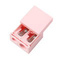 Square Pencil Sharpener With Two Holes