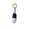 Emergency Capsule Pill Box Keychain