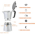 6 Cups Alumium Moka Pot