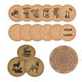 Round Cork Coaster