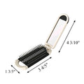 Foldable Pocket Comb With Compact Mirror