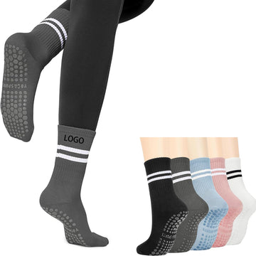 Adult Non Slip Yoga Pilates Grip Socks