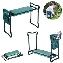 Foldable Garden Kneeler and Seat witth Tool Pouch