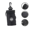 Dog Poop Bag Holder With Carabiner Oxford Cloth Dispenser