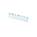 Translucent Weekly Pill Organizer