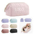 Cotton Quilted Makeup Bag