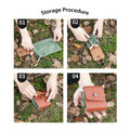 Outdoor Waist Hanging Foldable Storage Pocket