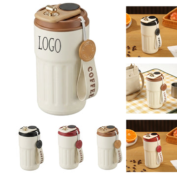 16oz Striped Insulated Coffee Mug
