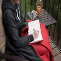 Large Waterproof Windproof Extra Thick Quilted Wool Blanket