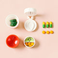 Pill Box With Cutter