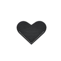 6-Pack Leather Heart-Shaped Portable Bookmarks