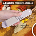Cooking Plastic Adjustable Measuring Spoon