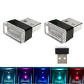 Mini Usb Led Car Interior Ambient Atmosphere Lights