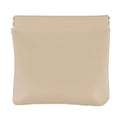 PU Leather Pouch With Snap Spring Closure