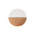 Wooden Round Square Coffee Placemat