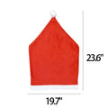 Christmas Velvet Chair Cover