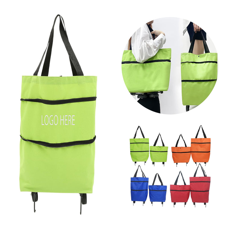 Portable Foldable Rolling Shopping Bag