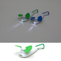LED Silent Handheld Fan With Carabiner