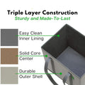 Foldable & Reusable Non-Woven Shopping Bag For Car Use