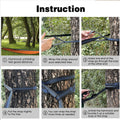 Portable Lightweight Parachute Nylon Hammock