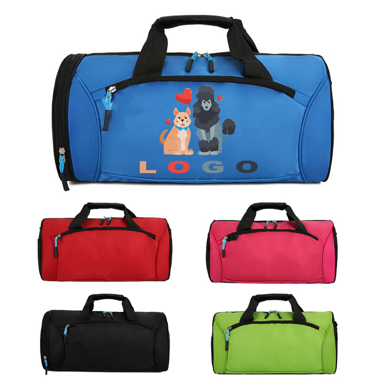 Full Color Sports Fitness Tote Bag With Shoe Compartment