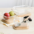 Clear Glass Bento Box