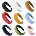 Wide Padded Velvet Headbands