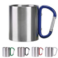 10oz Stainless Steel Carabiner Mug