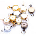 Zinc Alloy Carabiner Badge Reel