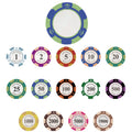 Crown Clay Poker Chips - Custom Logo for Casino