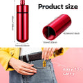 Aluminum Alloy Mini Pill Case Keychain
