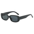 Retro Rectangle Narrow Square Frame Sunglasses
