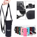 Cooler Water Bottle Cup Sleeve Detachable Strap