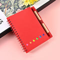 Multifunctional Spiral Notebook With Pen