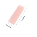 Transparent Frosted Pencil Case with Hinged Lid